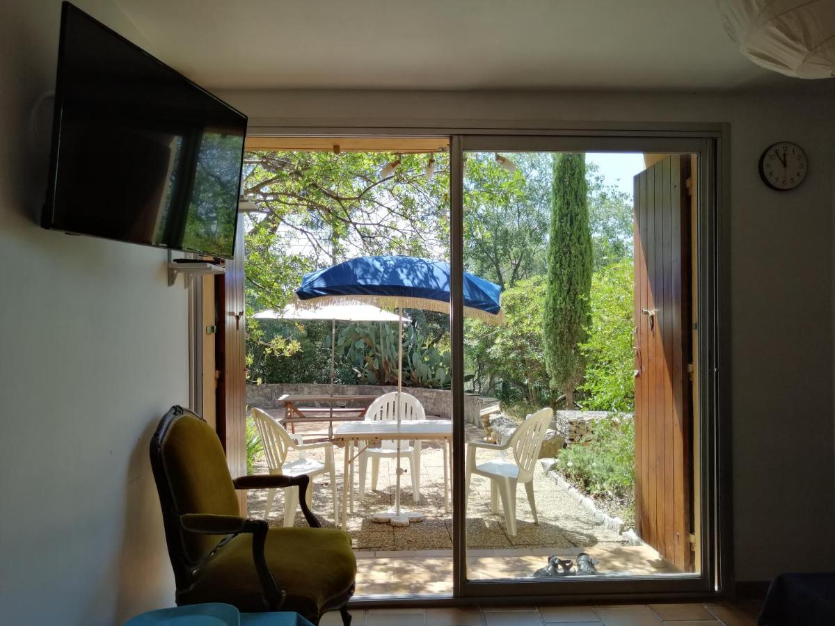 T2 36 M2, Rdc De Villa, Clim, Gd Jardin Clos, Animx Ok, Quartier Mt Faron Tres Calme, Wifi, Parking تولون المظهر الخارجي الصورة